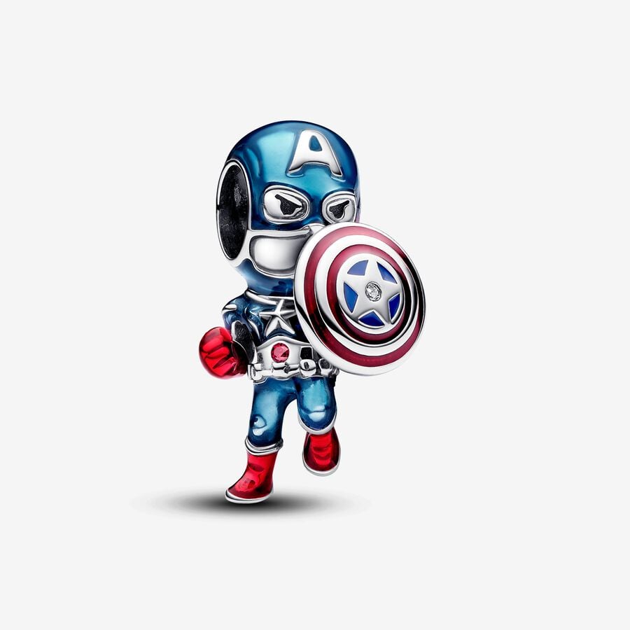 Marvel, Avengers, Captain America - 793129C01 - Simmi Gioiellerie -Charm