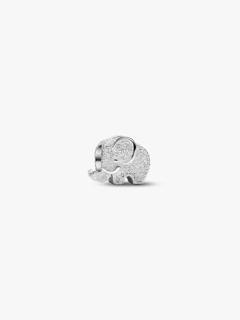 Mini Charm Elefante effetto diamantato - 794528C00 - Simmi Gioiellerie - Charm