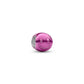 Mini Charm Faccina felice in argento sterling con smalto rosa - 794815C01 - Simmi Gioiellerie -Charm