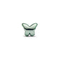 Mini Charm Farfalla in argento sterling con smalto verde - 794783C01 - Simmi Gioiellerie -Charm