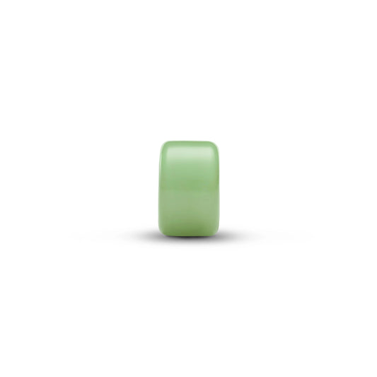 Mini Charm in argento sterling con vetro di Murano verde - 794773C02 - Simmi Gioiellerie -Charm