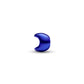 Mini Charm Luna in argento sterling con smalto blu - 794784C01 - Simmi Gioiellerie -Charm