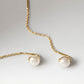 Orecchini da donna PDPaola con perla LYRA - ARB1-G57-U - Simmi Gioiellerie -Orecchini