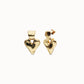 Orecchini e 50 a lobo placcati oro 18k - PEN1068 - Simmi Gioiellerie - Orecchini