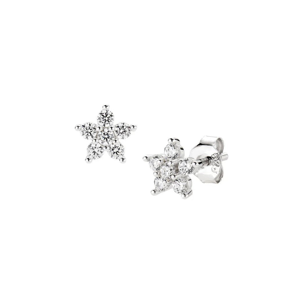 Orecchini Fiore Bianco - ESTEBBB - Simmi Gioiellerie - Orecchini