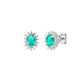 Orecchini Mini Royal Lady con Zircone Rosso Ciliegia - ORLDPBBCI - Simmi Gioiellerie - Orecchini