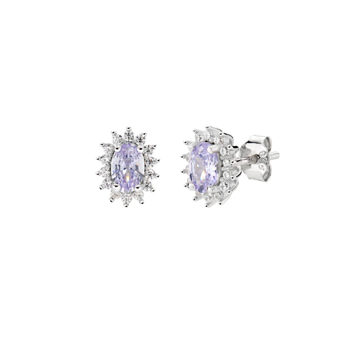 Orecchini Mini Royal Lady con Zircone Rosso Ciliegia - ORLDPBBCI - Simmi Gioiellerie - Orecchini