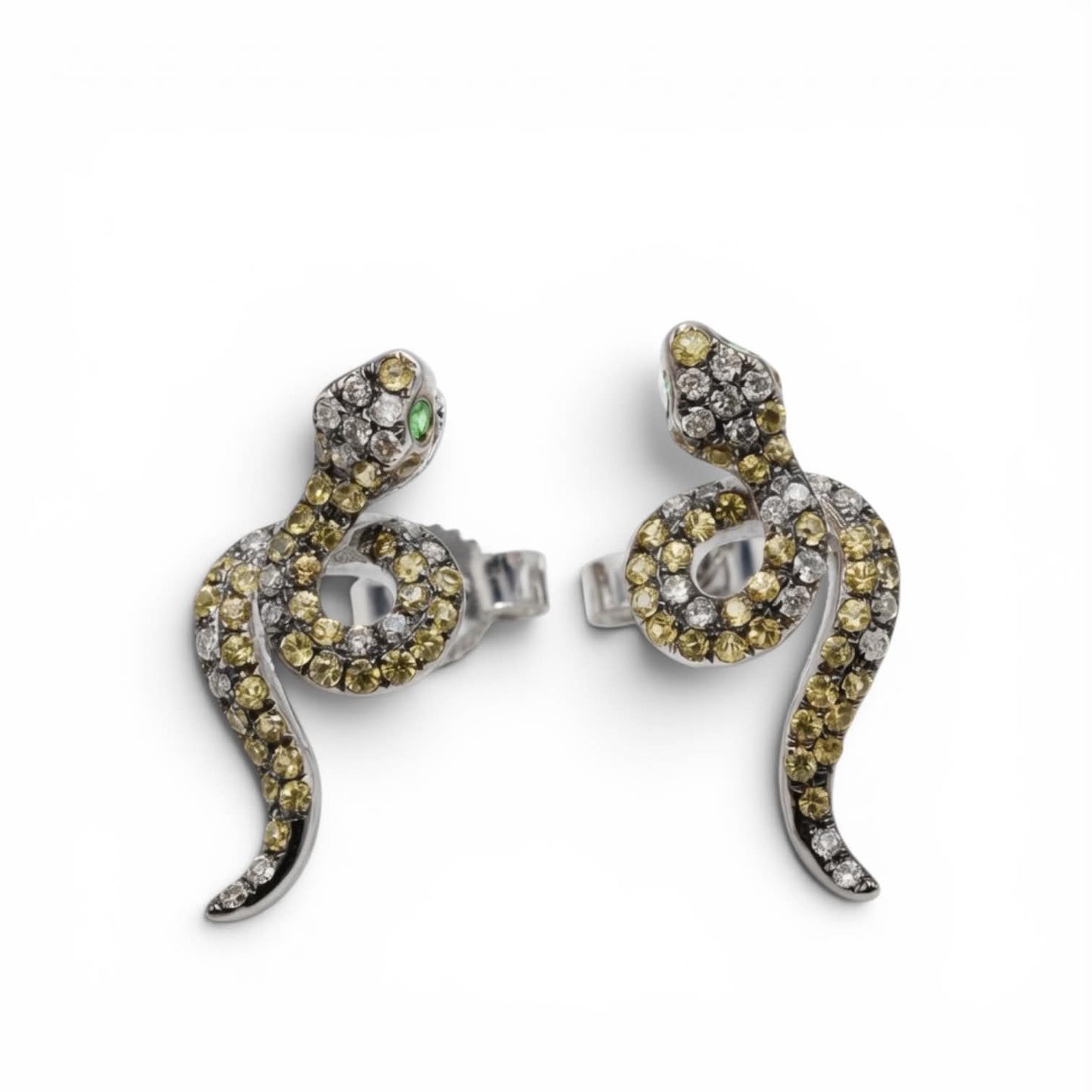 Orecchini Serpente in oro con Diamanti - Simmi Gioielli - Simmi Gioiellerie -Orecchini