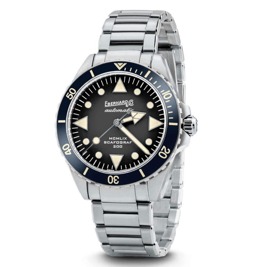 Orologio da uomo Eberhard SCAFOGRAF 200 MCMLIX - 41047.01 CA2C - Simmi Gioiellerie -Orologi