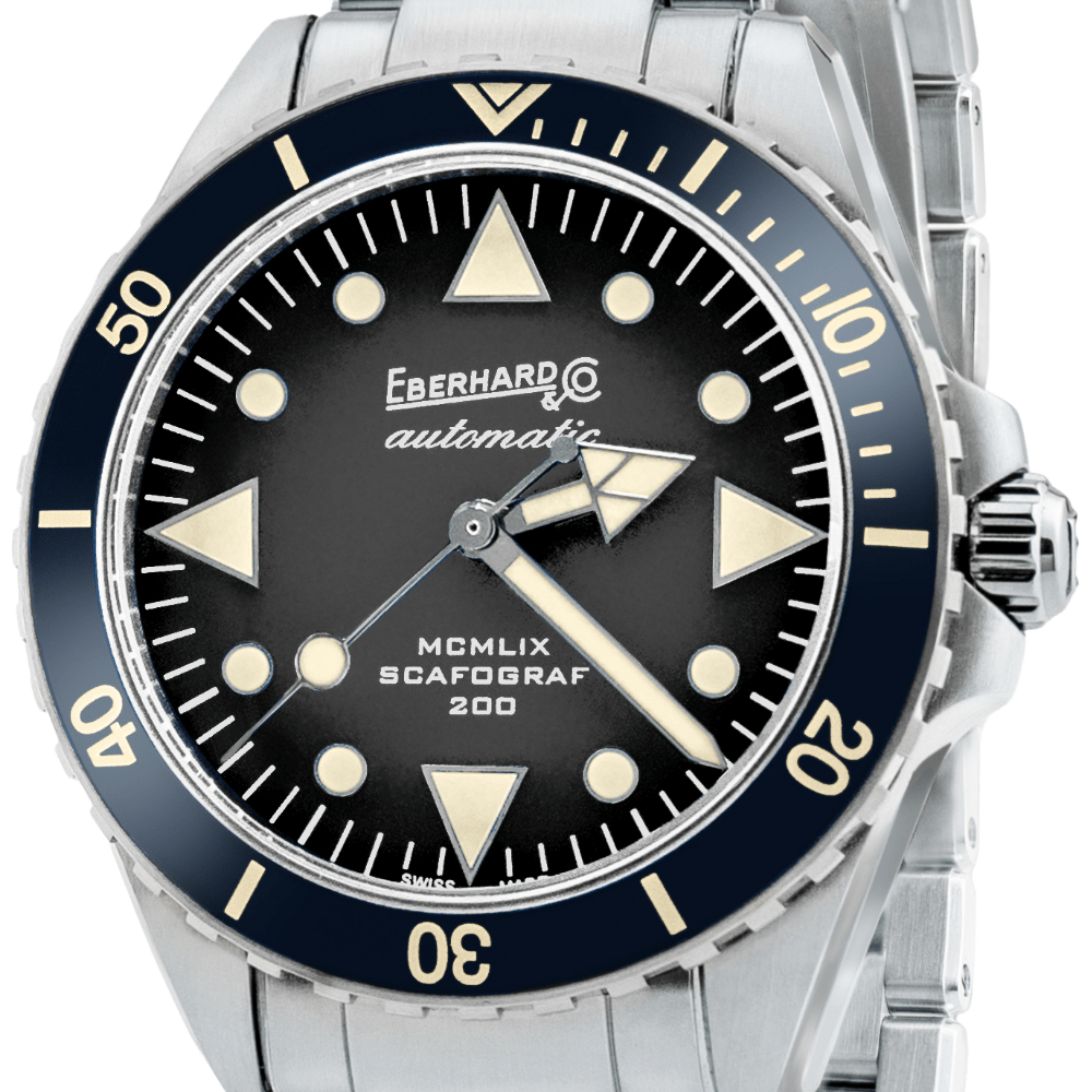 Orologio da uomo Eberhard SCAFOGRAF 200 MCMLIX - 41047.01 CA2C - Simmi Gioiellerie -Orologi