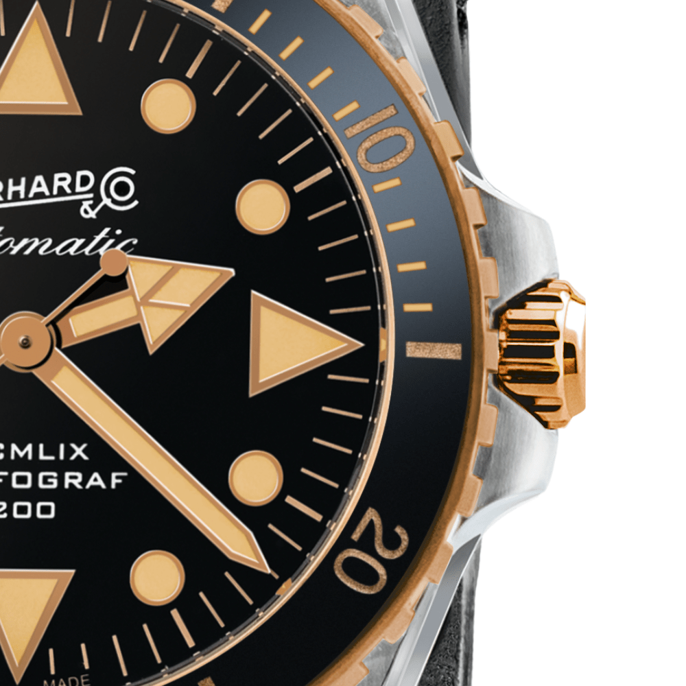Orologio da Uomo Eberhard SCAFOGRAF 200 MCMLIX BRONZE EDITION - 41147.01 CP - Simmi Gioiellerie -Orologi