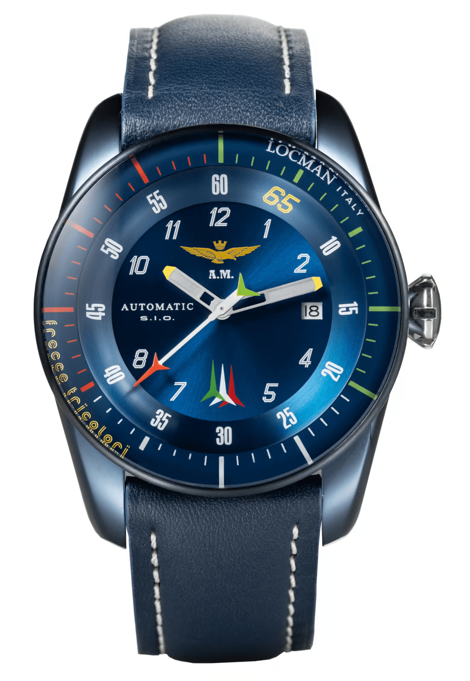 Orologio da uomo Locman frecce Tricolori - 0455B02S - BLFTBLPB - Simmi Gioiellerie - Orologi