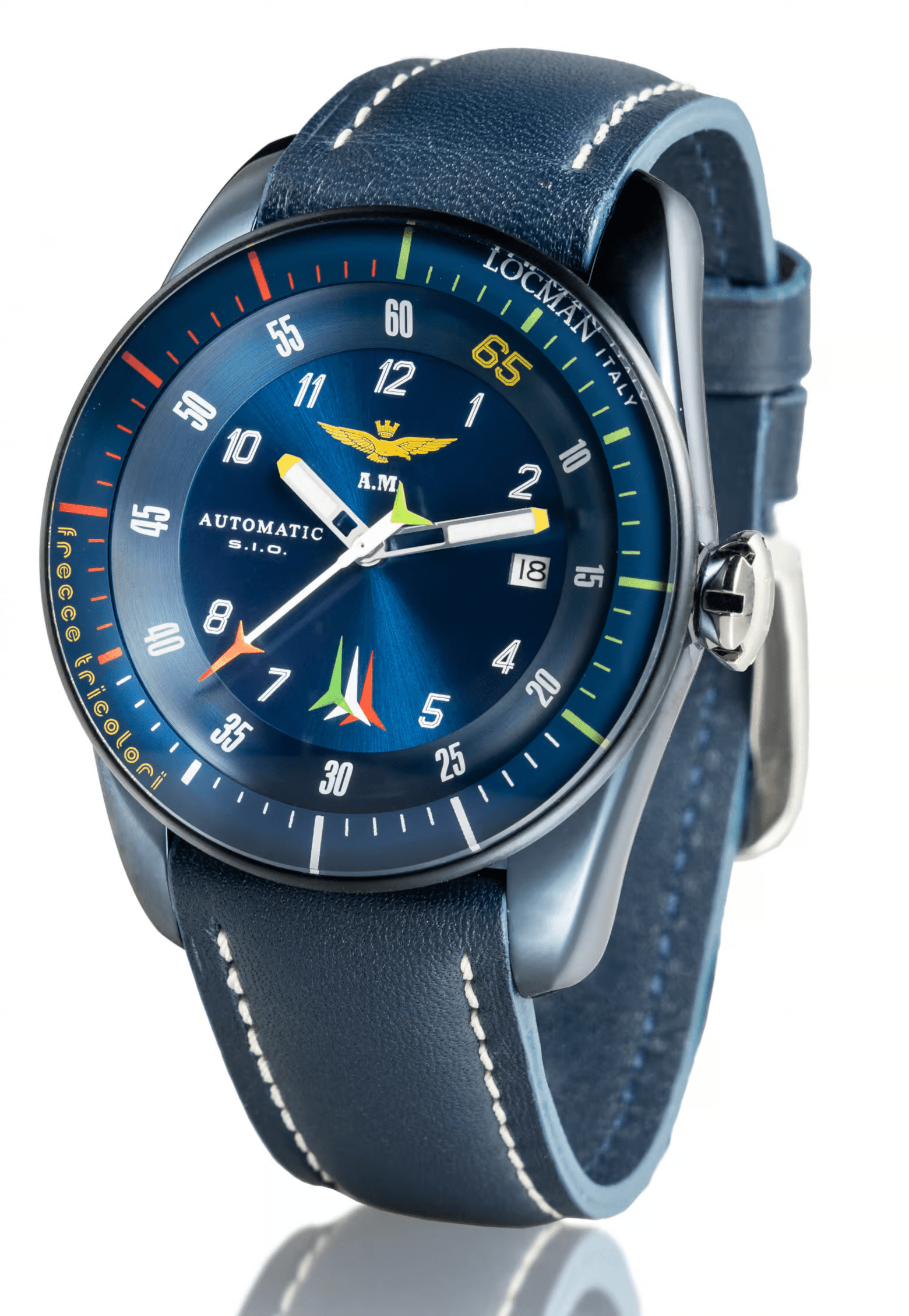 Orologio da uomo Locman frecce Tricolori - 0455B02S - BLFTBLPB - Simmi Gioiellerie - Orologi