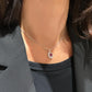 Pendente da donna in oro con rubino e diamanti - Davite e Delucchi - Simmi Gioiellerie - Collane