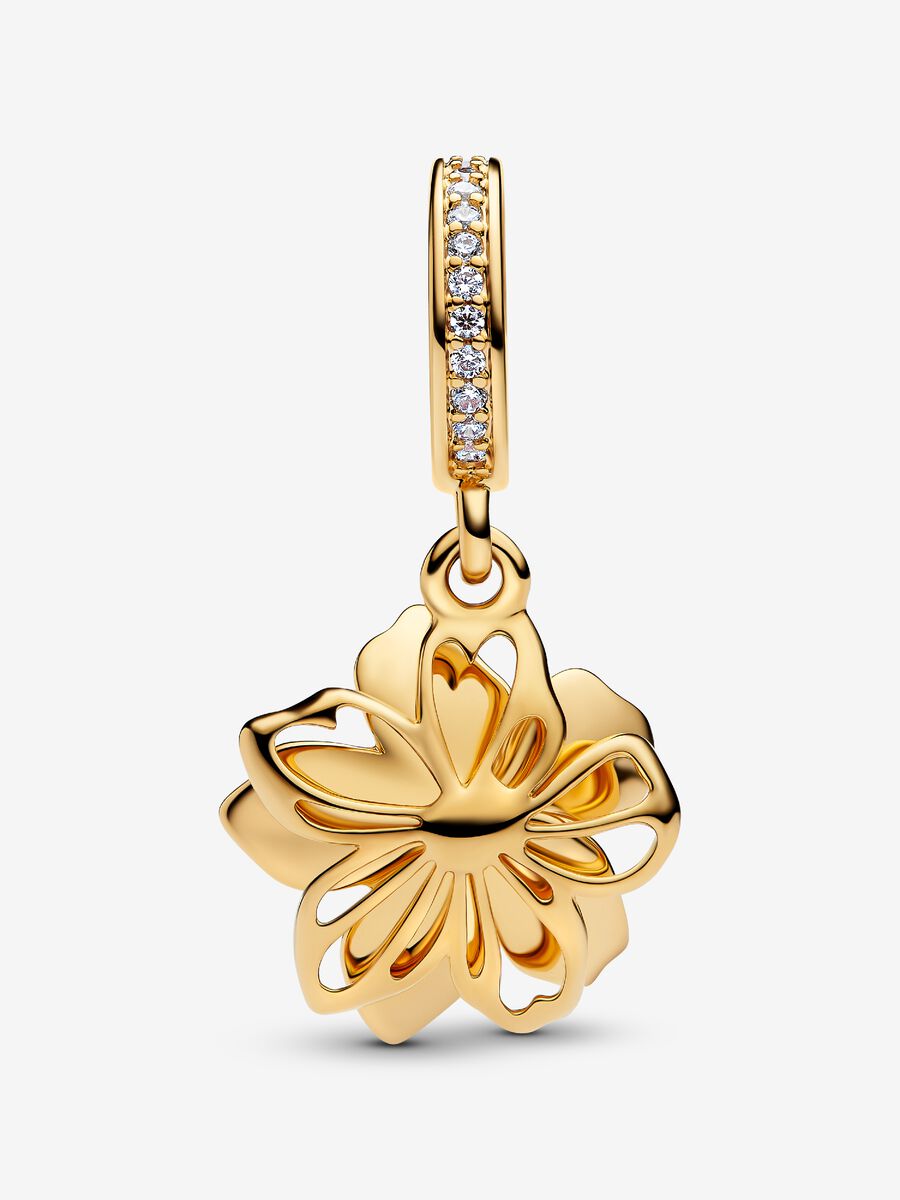 Pendente Fiore di ciliegio blu - 760667C01 - Simmi Gioiellerie - Charm