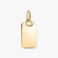 Pendente Medaglia Rettangolare da incidere - 368611C00 - Simmi Gioiellerie - Charm