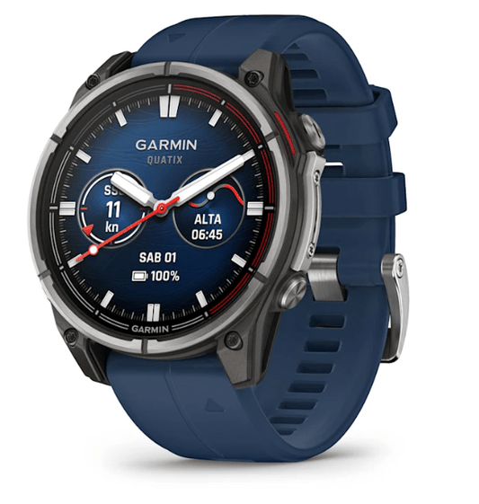 quatix® 8 – 47 mm, AMOLED Smartwatch GPS con funzioni dedicate alla nautica - 010 - 02904 - 51 - Simmi Gioiellerie - Orologi