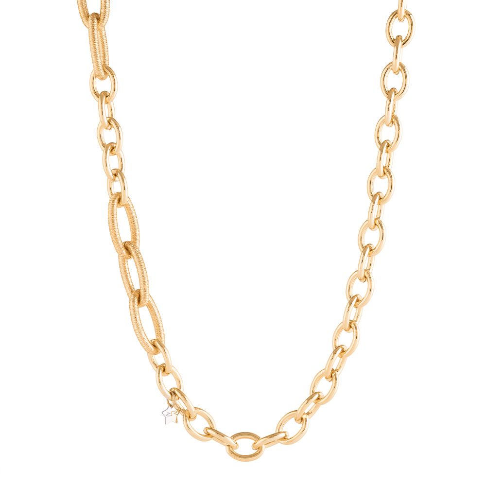 Rebecca Gioielli Collana Diva chanel con mix maglie etniche - Simmi Gioiellerie - Collane