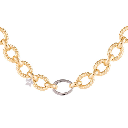 Rebecca Gioielli Collana Diva con maglia a onde - Simmi Gioiellerie - Collane