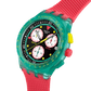 SWATCH NEON EMERALD CHRONO - SUSG409 - Simmi Gioiellerie - Orologi