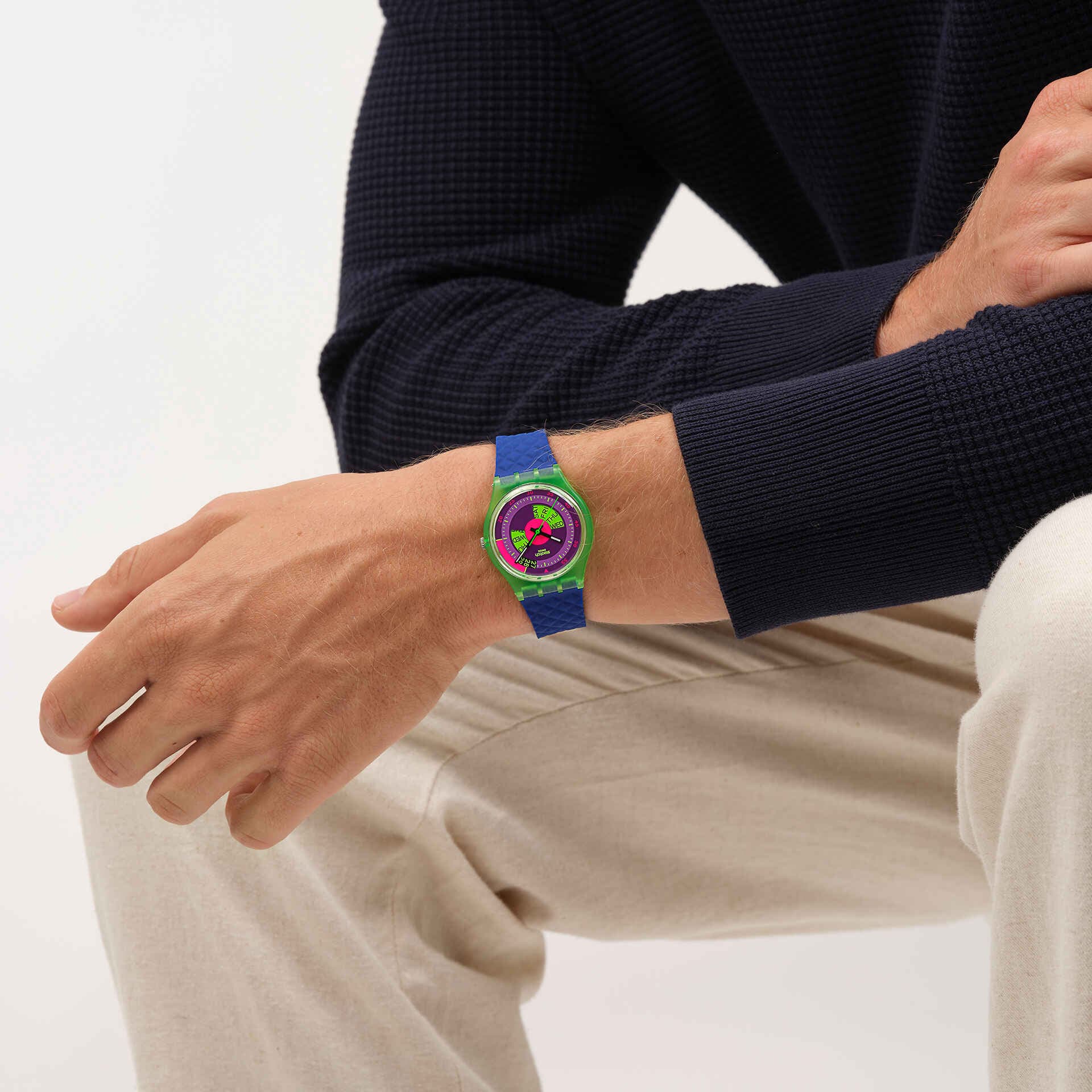 SWATCH NEON SKYCHART - SO28G704 - Simmi Gioiellerie - Orologi