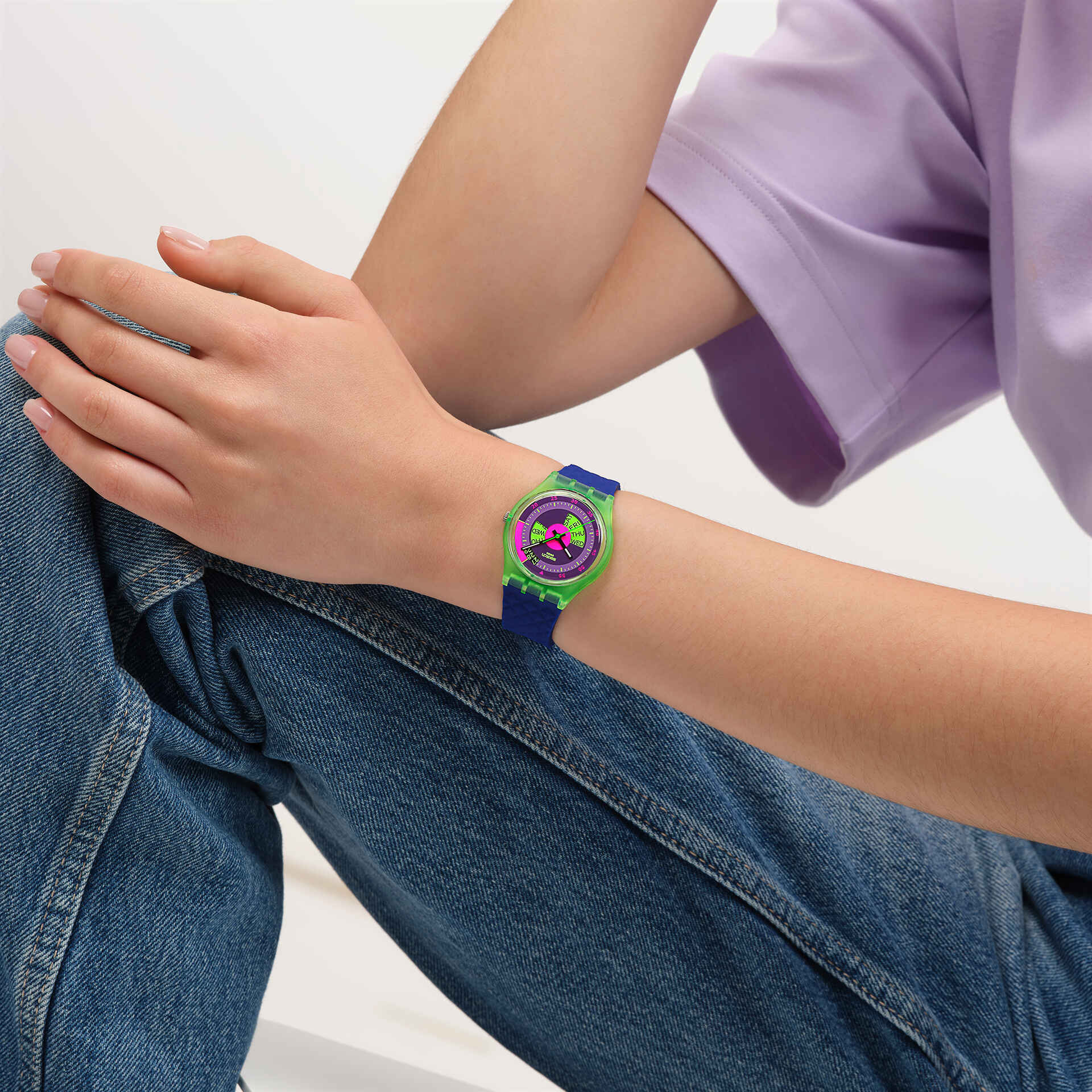 SWATCH NEON SKYCHART - SO28G704 - Simmi Gioiellerie - Orologi