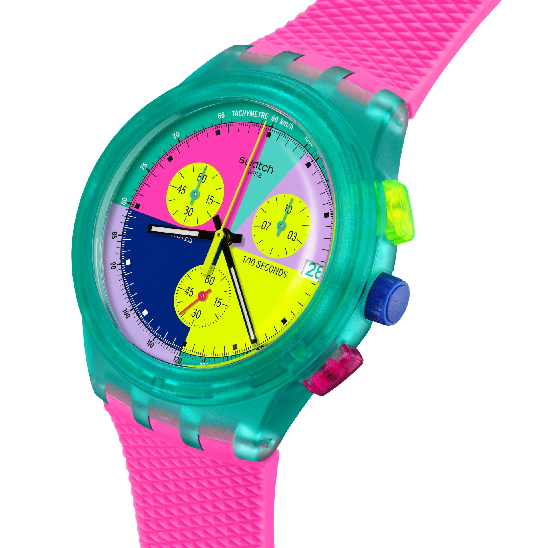 SWATCH NEON SWATCH NEON FLASH ARROW - SUSG408 - Simmi Gioiellerie -Orologi