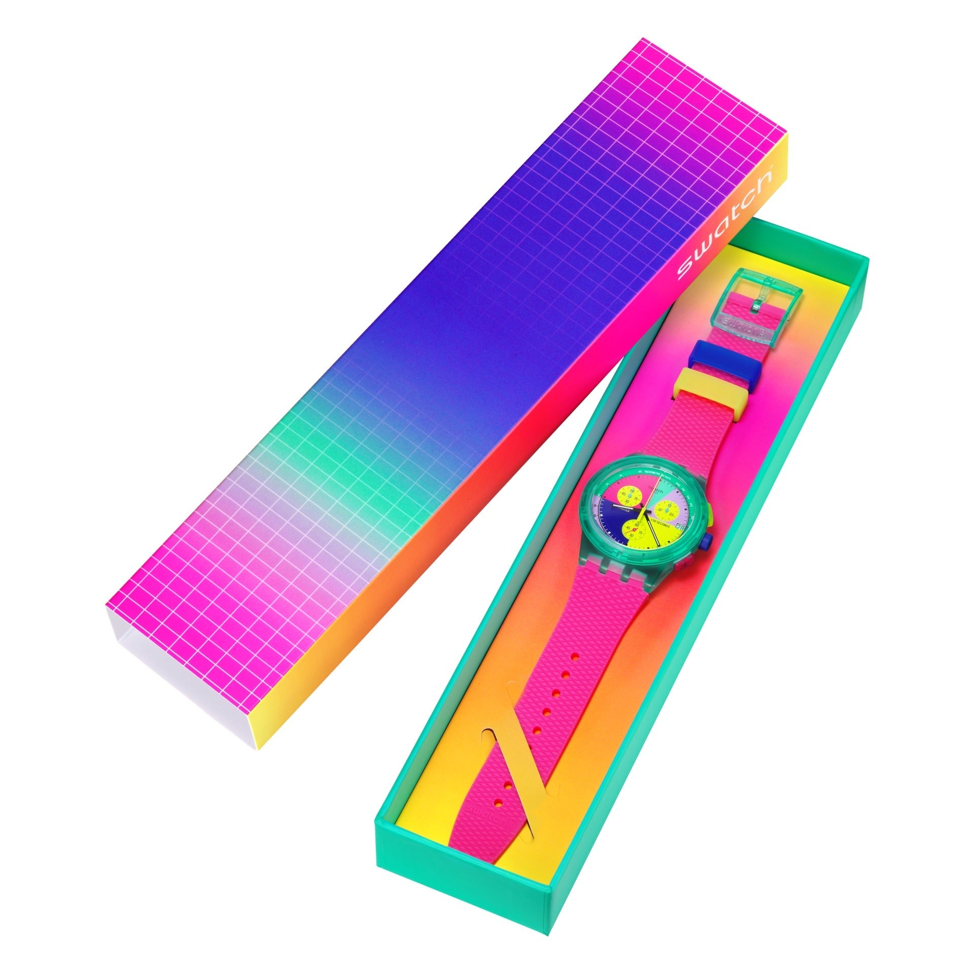 SWATCH NEON SWATCH NEON FLASH ARROW - SUSG408 - Simmi Gioiellerie -Orologi