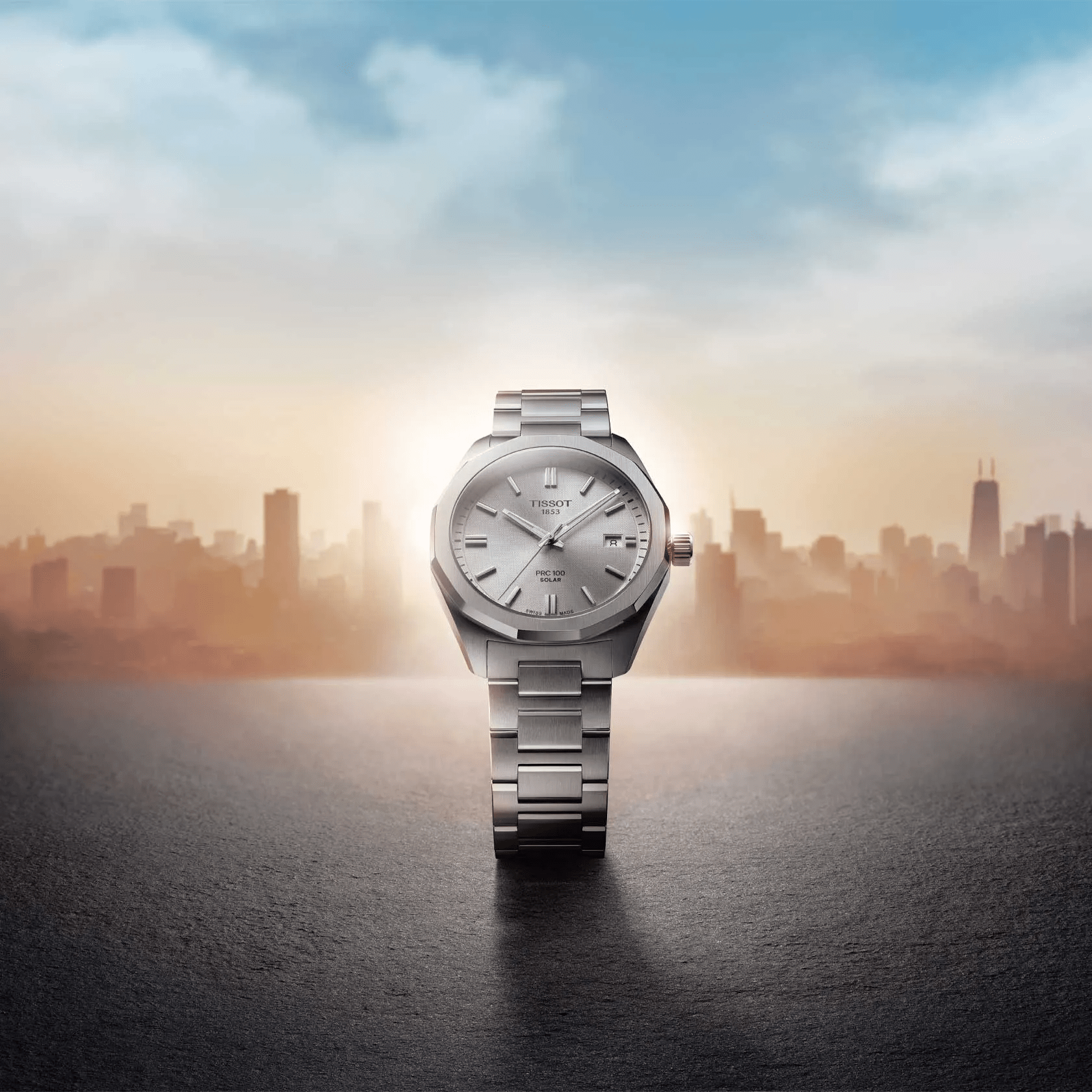 TISSOT PRC 100 SOLAR QUARTZ 39MM - T151.422.11.031.00 - Simmi Gioiellerie - Orologi