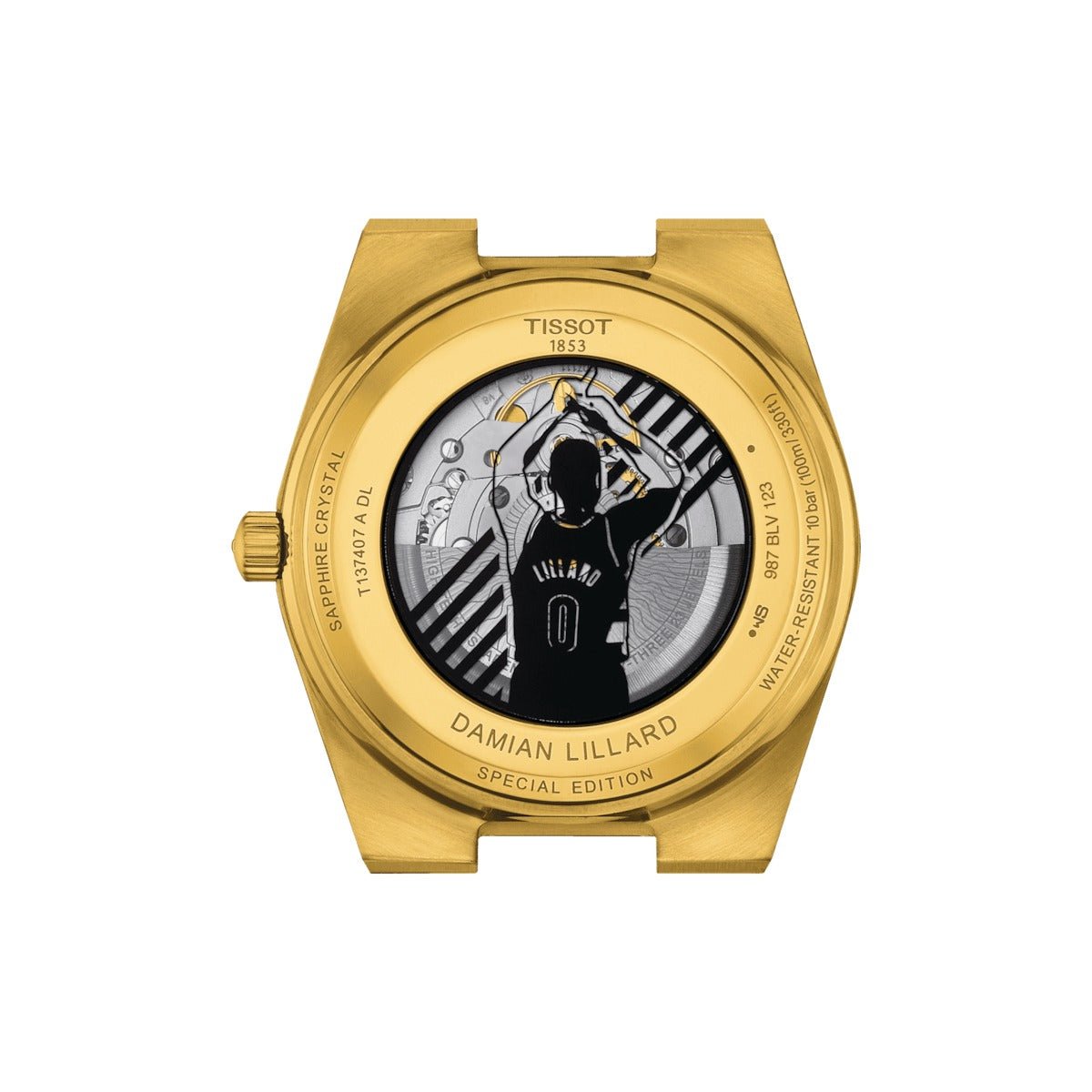 TISSOT PRX POWERMATIC 80 DAMIAN LILLARD SPECIAL EDITION - T137.407.33.051.00 - Simmi Gioiellerie -Orologi