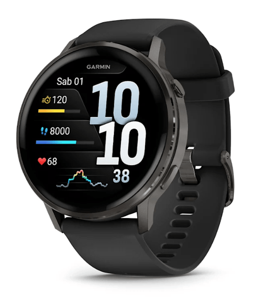 Venu® 4 - 45 mm Slate con Silicone, Black - 010 - 03014 - 00 - Simmi Gioiellerie - Orologi