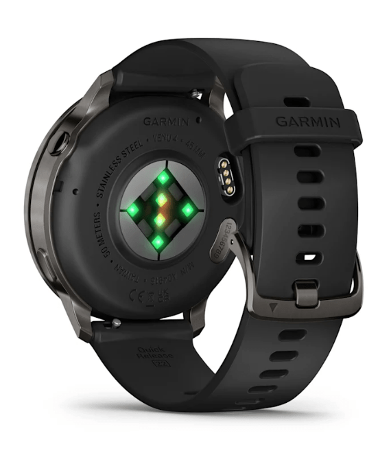 Venu® 4 - 45 mm Slate con Silicone, Black - 010 - 03014 - 00 - Simmi Gioiellerie - Orologi