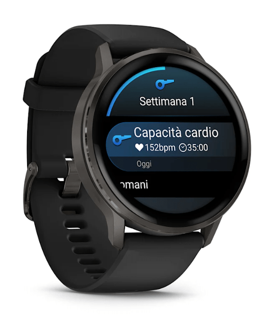 Venu® 4 - 45 mm Slate con Silicone, Black - 010 - 03014 - 00 - Simmi Gioiellerie - Orologi