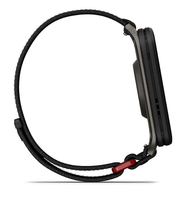 Venu® X1 Black con fondello in titanio slate e cinturino in nylon ComfortFit black - 010 - 02980 - 02 - Simmi Gioiellerie - Orologi