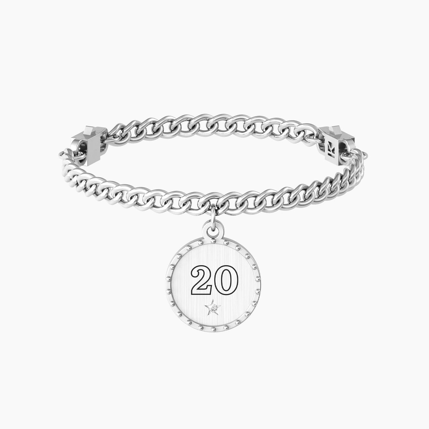 20 | LIVE LOVE LAUGH Vivi, ama, sorridi. Hai 20 anni e quelli che ti aspettano sono gli anni più belli della tua vita. - 731950 - Simmi Gioiellerie -Bracciali