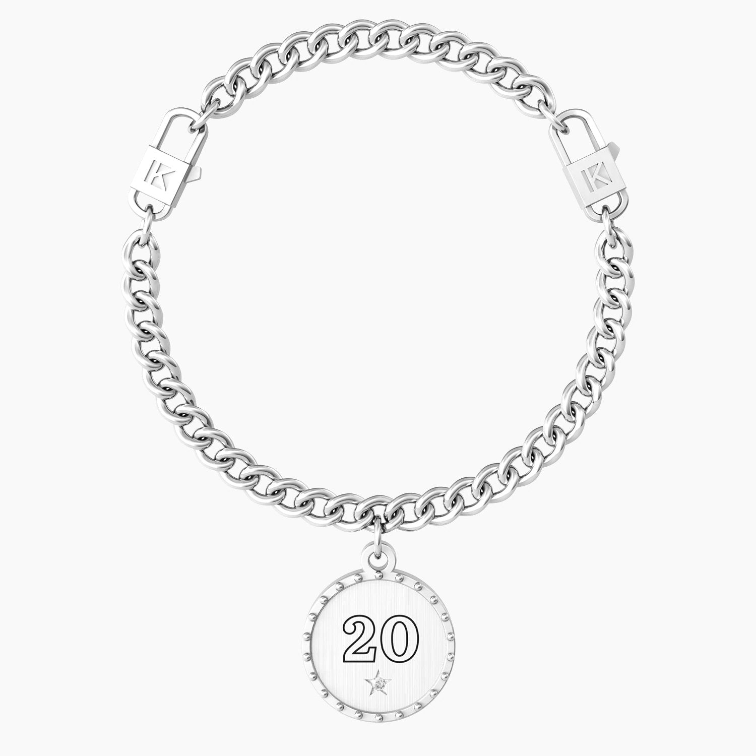 20 | LIVE LOVE LAUGH Vivi, ama, sorridi. Hai 20 anni e quelli che ti aspettano sono gli anni più belli della tua vita. - 731950 - Simmi Gioiellerie -Bracciali