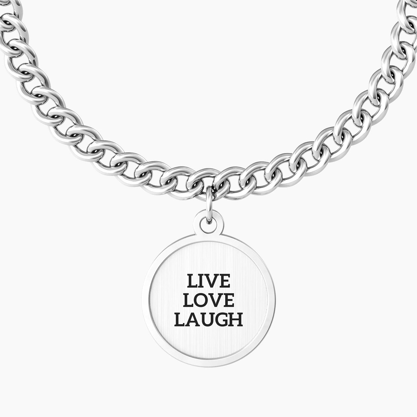 20 | LIVE LOVE LAUGH Vivi, ama, sorridi. Hai 20 anni e quelli che ti aspettano sono gli anni più belli della tua vita. - 731950 - Simmi Gioiellerie -Bracciali