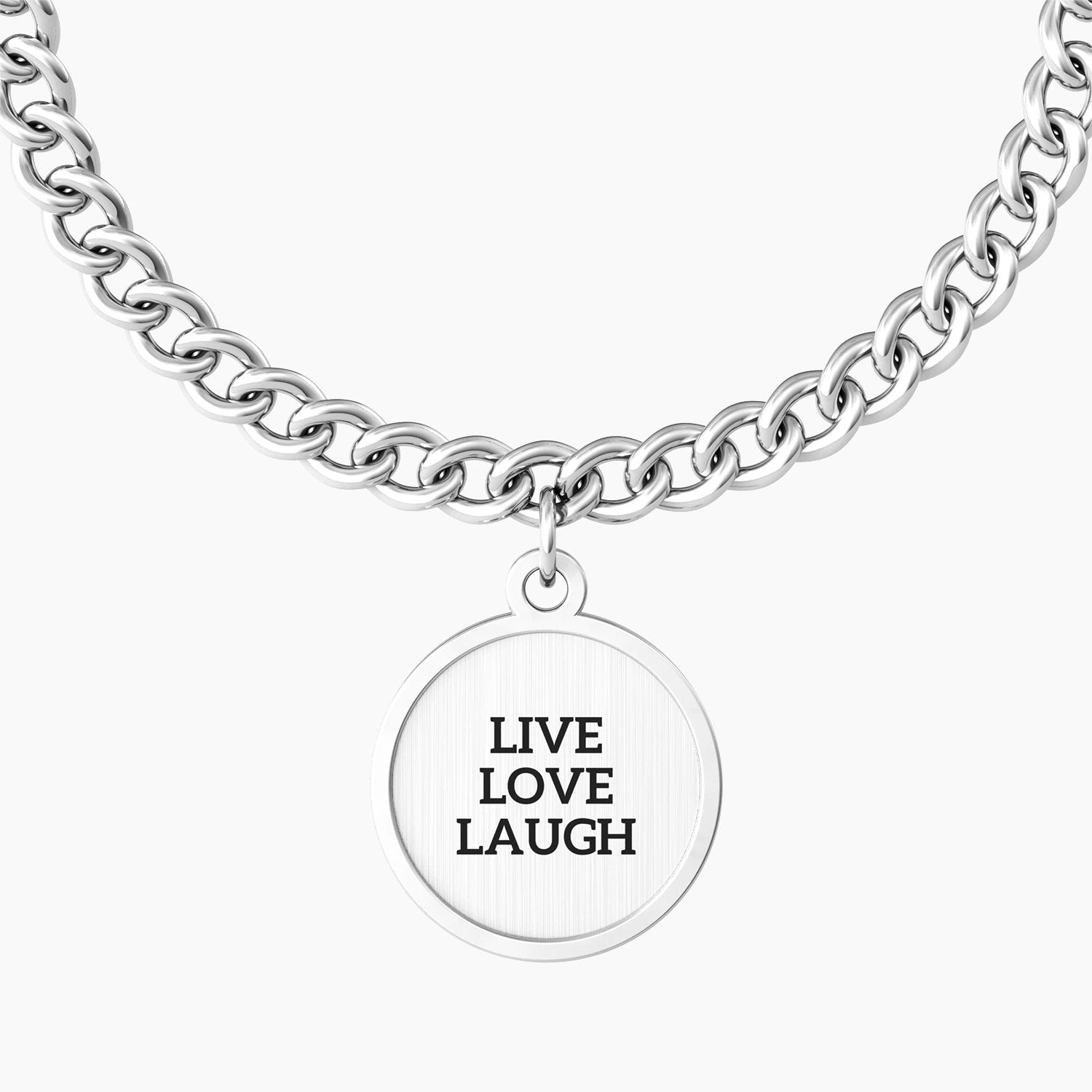 20 | LIVE LOVE LAUGH Vivi, ama, sorridi. Hai 20 anni e quelli che ti aspettano sono gli anni più belli della tua vita. - 731950 - Simmi Gioiellerie -Bracciali