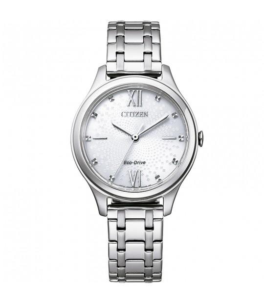 Orologio Citizen Eco-Drive Of Collection 32mm Bianco da Donna - EM050073A - Simmi gioiellerie -Orologi