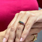 Anello Veretta Rainbow con Zaffiri Multicolor in Oro Giallo – Simmi Gioielli