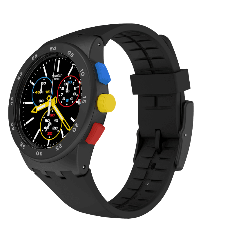 Orologio Swatch Black One - SUSB416 - Simmi gioiellerie -Orologi