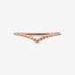 Anello chevron decorato - Simmi gioiellerie -Anelli
