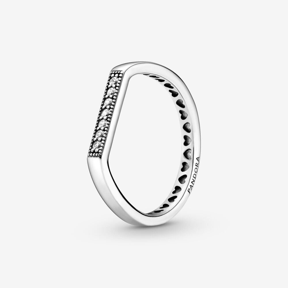 Anello componibile con barretta scintillante - Simmi gioiellerie -Anelli