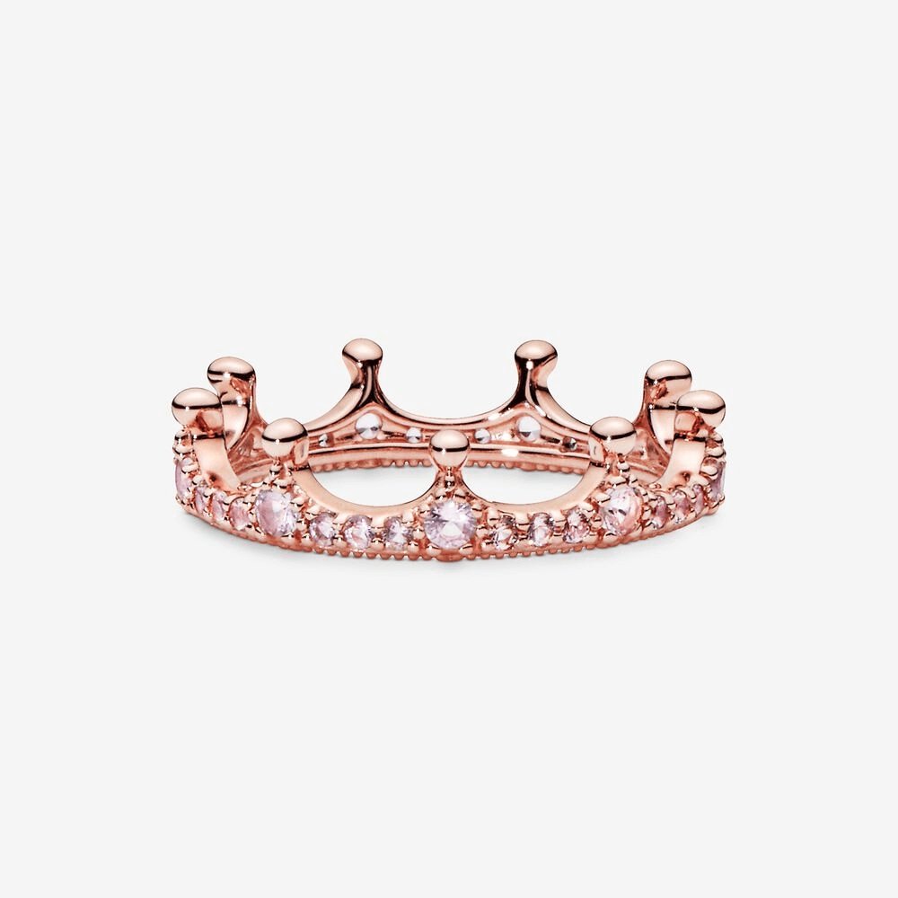 Anello corona scintillante - Simmi gioiellerie -Anelli