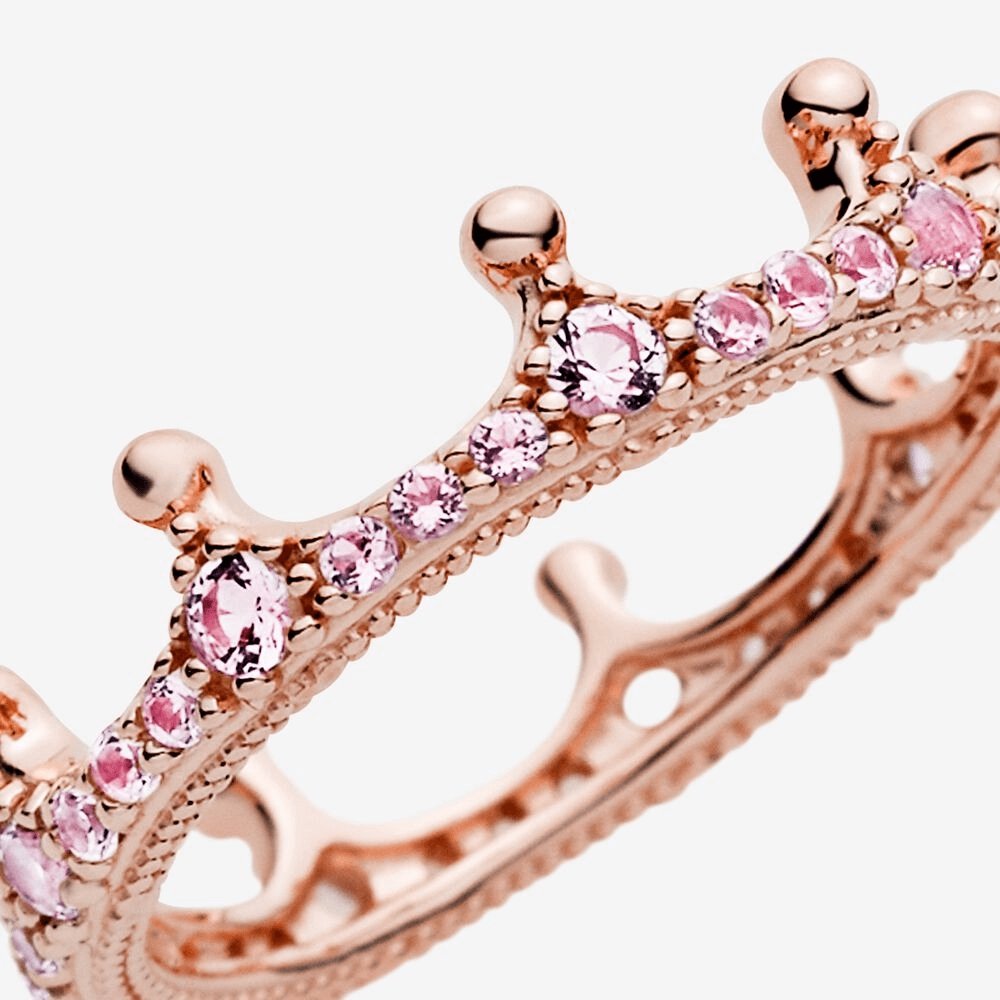 Anello corona scintillante - Simmi gioiellerie -Anelli
