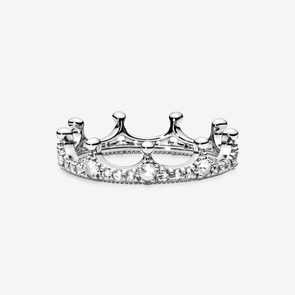 Anello corona scintillante - Simmi gioiellerie -Anelli