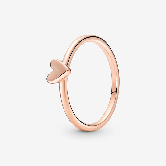 Anello Cuore Asimmetrico - 180092C00 - Simmi Gioiellerie -Anelli
