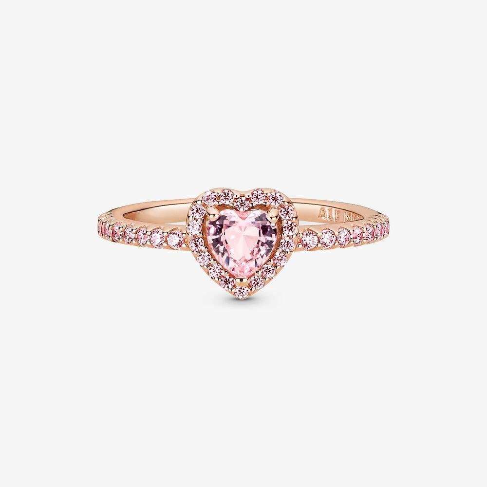 Anello Cuore in Rilievo Rosa - 188421C04 - Simmi Gioiellerie -Bracciali