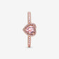 Anello Cuore in Rilievo Rosa - 188421C04 - Simmi Gioiellerie -Bracciali