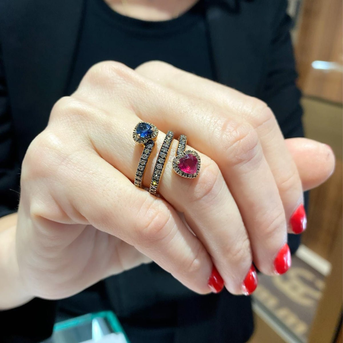 Anello da donna contrarié - Simmi Gioiellerie -Anelli